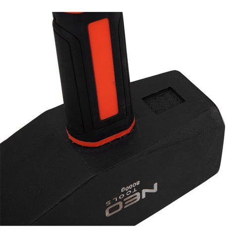 NEO TOOLS 25-155 Általános kalapács 8kg, üvegszál nyél, kétkomponensű markolat