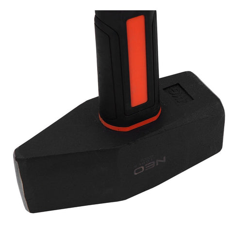 NEO TOOLS 25-161 Kőtörő kalapács 4kg, üvegszálas, kétkomponensű markolat