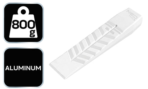 NEO TOOLS 27-212 Alumínium fahasító ék 800g, fogazott