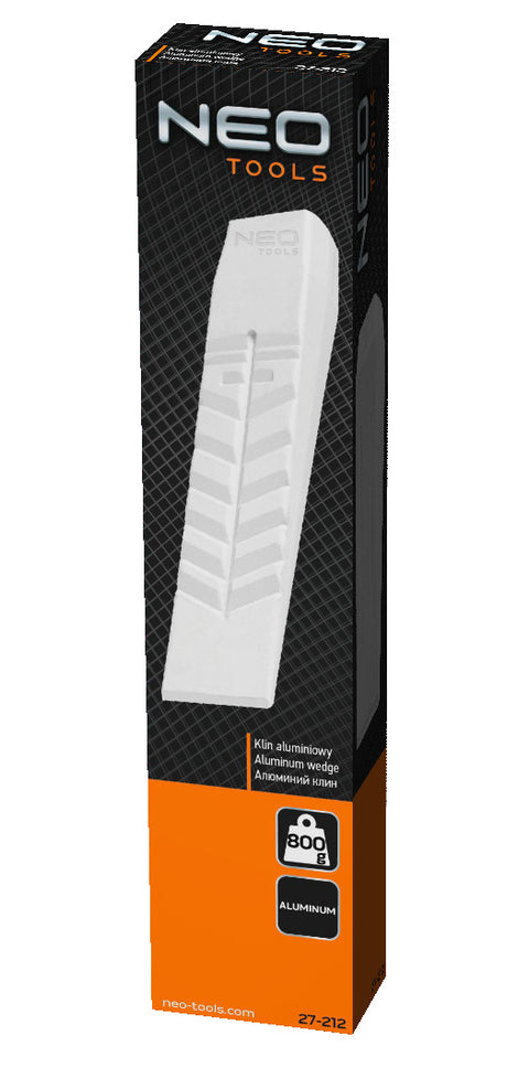 NEO TOOLS 27-212 Alumínium fahasító ék 800g, fogazott