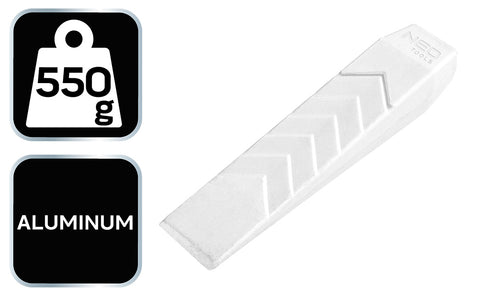 NEO TOOLS 27-213 Alumínium fahasító ék 550g, fogazott