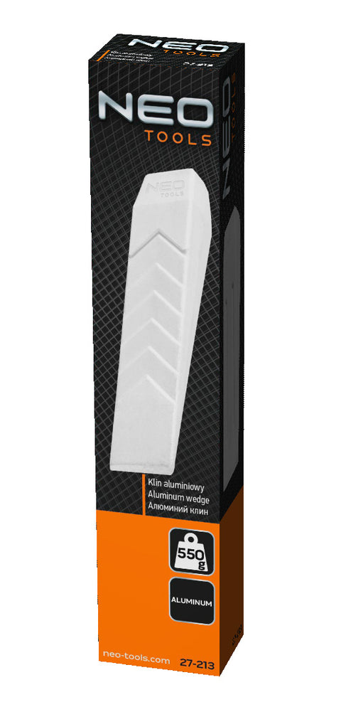 NEO TOOLS 27-213 Alumínium fahasító ék 550g, fogazott