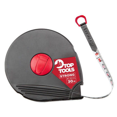 Top Tools 28C513 Mérőszalag 30m / 12,5mm, üvegszálas