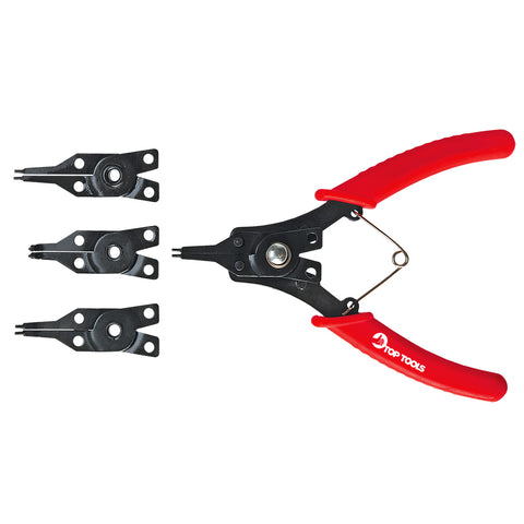 Top Tools 32D320 ZÉGERGYŰRŰ Fogókészlet 4db
