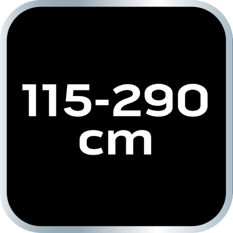 Támasztó 115-290cm