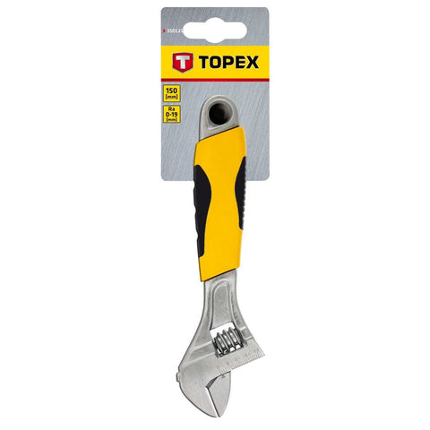 TOPEX 35D121 Állítható villáskulcs, csavarkulcs 150mm