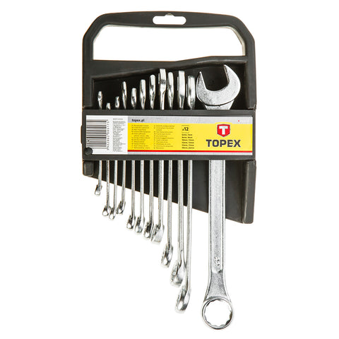 TOPEX 35D375 Csillag-villáskulcs készlet 6-22mm, 12db