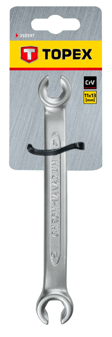 TOPEX 35D597 FÉKCSŐKULCS 11X13mm CRV