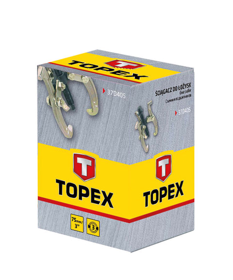 TOPEX 37D405 CSAPÁGYLEHÚZÓ 3" 75mm, háromkörmös