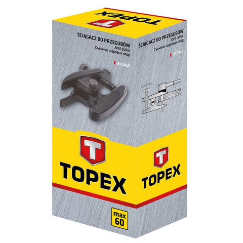 TOPEX 37D410 Gömbcsukló kinyomó 60mm
