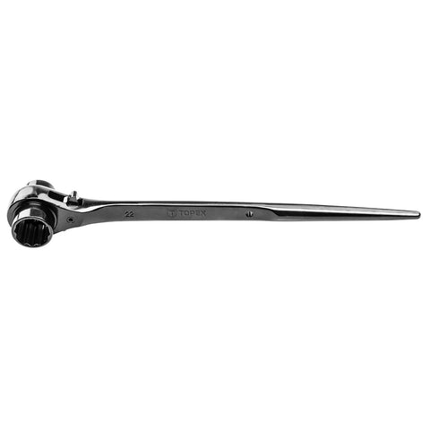 TOPEX 38D300 Dupla racsnis kulcs 19x22mm