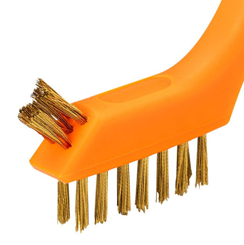 NEO TOOLS 39-100 Drótkefe készlet 3db, 3x7 sor, Acél, műanyag és sárgaréz szálas kefék