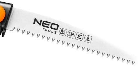 NEO TOOLS 42-100 Ágvágó fűrész, fűrészlap:150mm(6"), 9 TPI, összecsukható