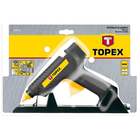 TOPEX 42E511 Ragasztópisztoly 11mm, 80W, GS/CE