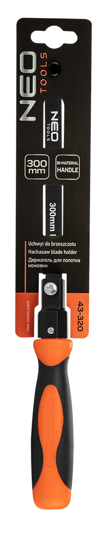 NEO TOOLS 43-320 Fémfűrészlap tartó 300mm, kétkomponensű markolat