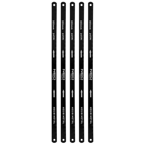 NEO TOOLS 43-355 FÉMFŰRÉSZLAP készlet 300x12, 5mm, 5db, HSS Bimetal