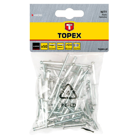 TOPEX 43E301 POPSZEGECS 3.2X8, 50db