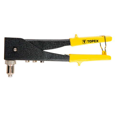 TOPEX 43E712 POPSZEGECSHÚZÓ 270MM, Kétirányú fejbeállítás, 2.4, 3.2, 4.0, 4.8mm