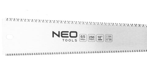 NEO TOOLS 44-612 Japán fűrész, kétoldalas, fűrészlap:250mm(10"), 7 és 11 TPI