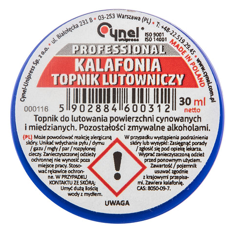 CYNEL 44E812 Forrasztógyanta, 30 ml