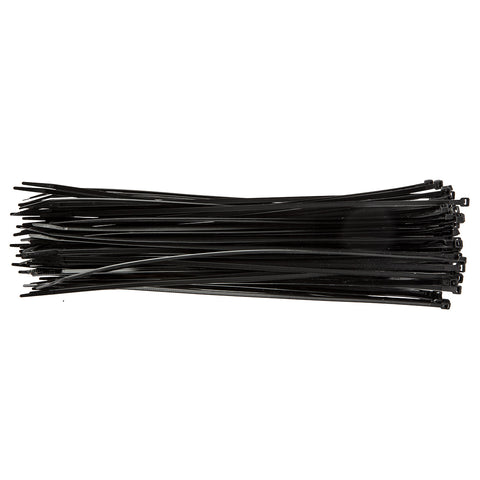 TOPEX 44E982 KÁBELKÖTEGELŐ, gyorskötöző, 4,8mm x 370mm, fekete, 75db