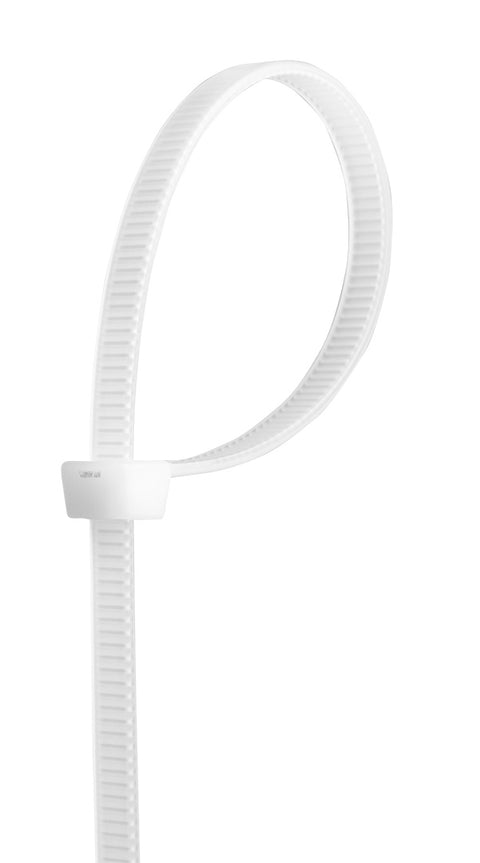 TOPEX 44E984 KÁBELKÖTEGELŐ, gyorskötöző, 7,6mm x 500mm, fehér, 75db
