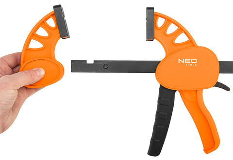NEO TOOLS 45-504 Autómata gyorsszorító, 135kg, 30"/750mm, 2 funkciós
