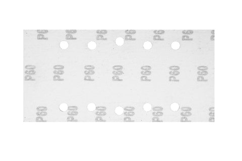 GRAPHITE 54H002 Csiszolópapír tépőzáras 115 x 230mm, K60, lyukas, 5db