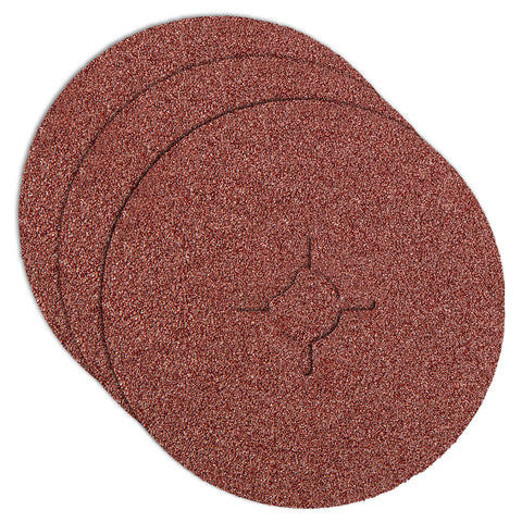 GRAPHITE 55H856 Rostszálas-. fíber-csiszolókorong 125mm, K60, 3db