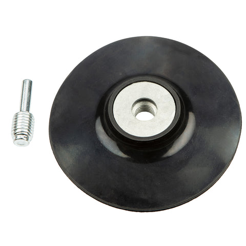 GRAPHITE 55H928 Rugalmas csiszolótányér tépőzáras 125mm M14 + szár