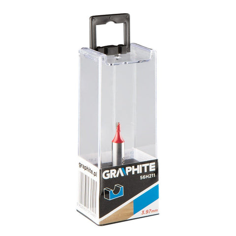 GRAPHITE 56H211 Felsőmaró kés, U-horonymaró 3.97 x 6mm, 8mm