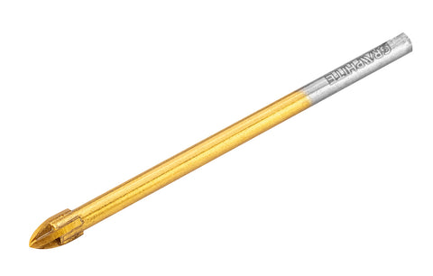 GRAPHITE 56H401 Univerzális 4 élű üvegfúró, fa, műanyag, fém, kőzet, kerámia fúráshoz, 4mm
