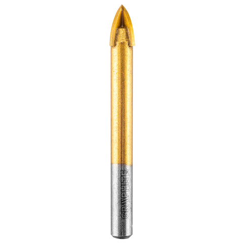 GRAPHITE 56H406 Univerzális 4 élű üvegfúró, fa, műanyag, fém, kőzet, kerámia fúráshoz, 10mm