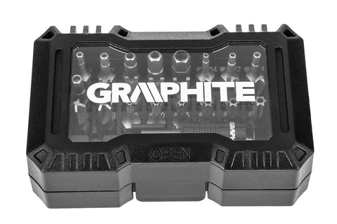 GRAPHITE 56H618 Csavarhúzó bitkészlet, 32db