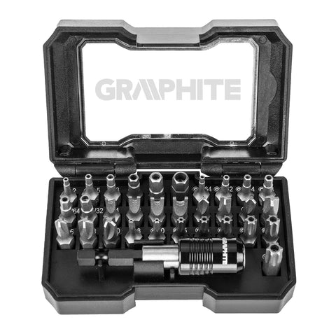 GRAPHITE 56H618 Csavarhúzó bitkészlet, 32db
