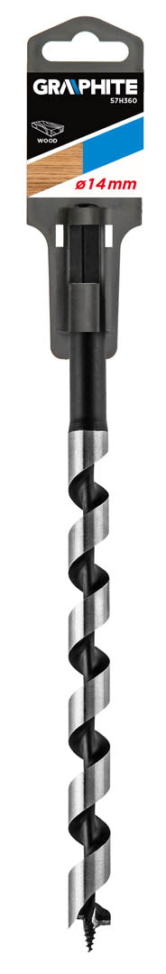 GRAPHITE 57H360 Fafúró spirál 14x250mm