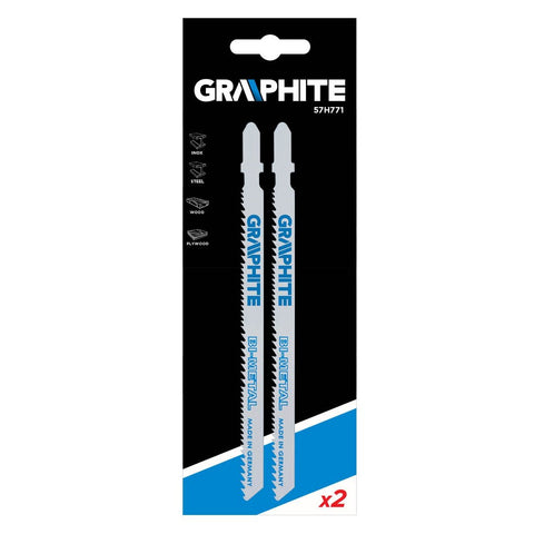 GRAPHITE 57H771 Dekopírfűrészlap 105x130 21TPI Bosch, 2db