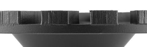 GRAPHITE 57H894 Gyémánt csiszolókorong 115 x 22,2 x 5mm, C szegmenses