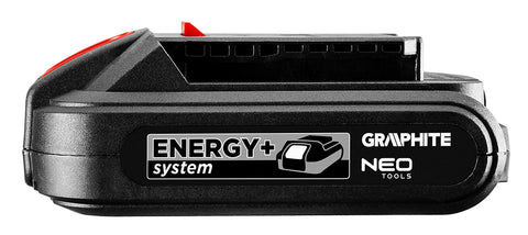 GRAPHITE 58G001 Akkumulátor Energy+ egyakkus rendszerhez, 18V/2Ah