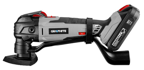 GRAPHITE 58G013 Akkus multifunkciós gép Energy+, 18V, akku nélkül!!!