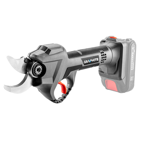 GRAPHITE 58G029 Akkus szénkefementes metszőolló, ágvágó, max. 30mm vágás, Energy+ 18V, akku nélkül!!!
