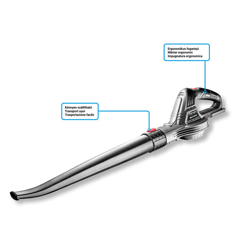 GRAPHITE 58G031 Akkus lombfúvó Energy+, 18V, 190km/h, akku nélkül!!!