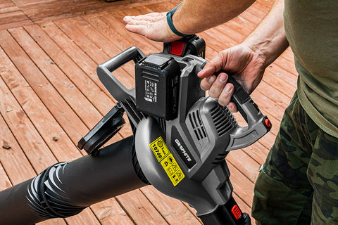 GRAPHITE 58G036 Akkus lombszívó Energy+ 36V(2x18V) Li-lon, 2 in 1, zsák 35L, akku nélkül!!!
