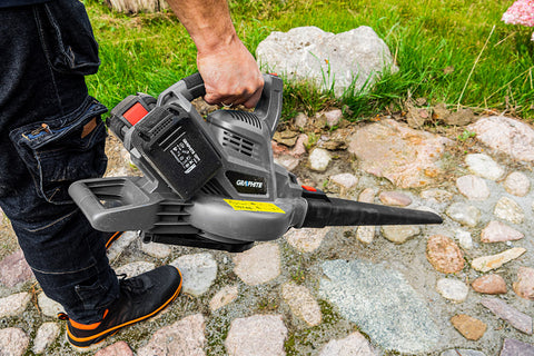 GRAPHITE 58G036 Akkus lombszívó Energy+ 36V(2x18V) Li-lon, 2 in 1, zsák 35L, akku nélkül!!!