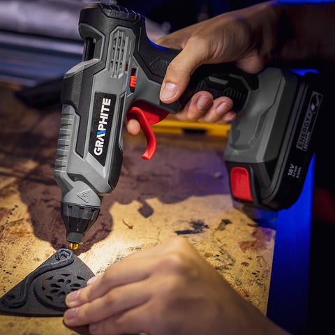 GRAPHITE 58G040 Akkus ragasztópisztoly, Energy+ 18V, 11mm, akku nélkül!!!