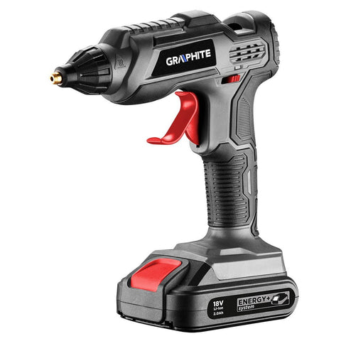 GRAPHITE 58G040 Akkus ragasztópisztoly, Energy+ 18V, 11mm, akku nélkül!!!