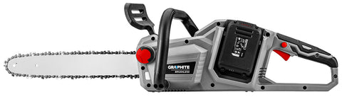 GRAPHITE 58G043 Akkus szénkefementes láncfűrész Energy+, 36V(2x18V), 14" (350mm), akku nélkül!!!