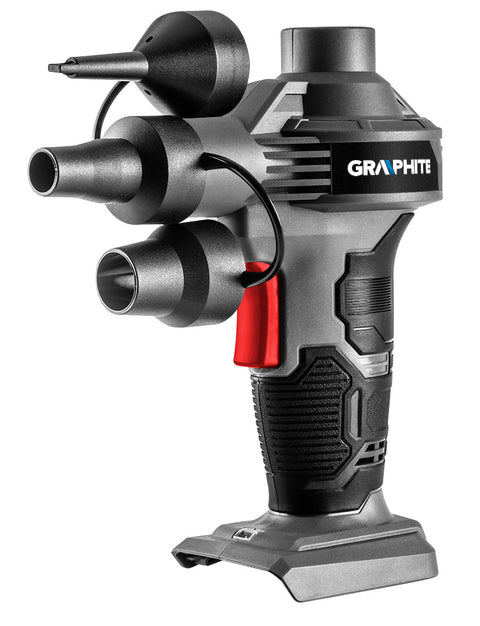 GRAPHITE 58G089 Akkus pumpa, fúvó-szívó Energy+ 18V, Li-Ion, akku nélkül!!!
