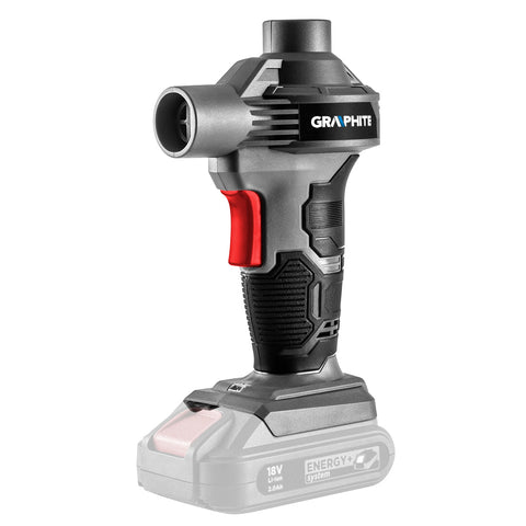 GRAPHITE 58G089 Akkus pumpa, fúvó-szívó Energy+ 18V, Li-Ion, akku nélkül!!!