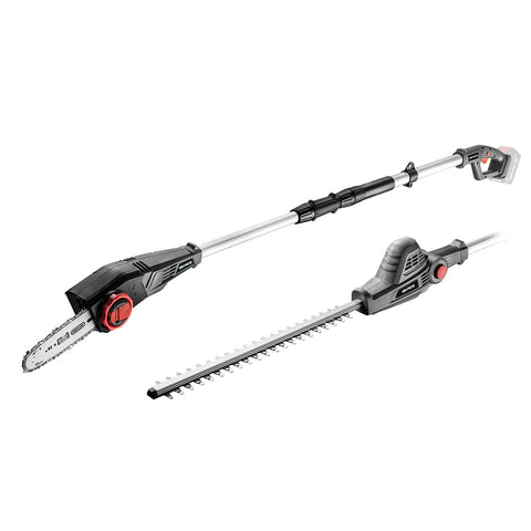 GRAPHITE 58G098 Akkus magassági láncfűrész és sövényvágó 2az1-ben Energy+, 18V, akku nélkül!!!